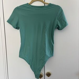 Auden Sea Green Short Sleeve Bodysuit